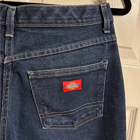 Dickies Dark Wash Mid Rise Jeans - Picture 3 of 5